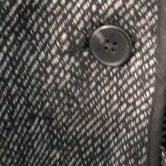 Lucky Brand Black Striped Double Breasted Jacket Size S - Picture 6 of 9